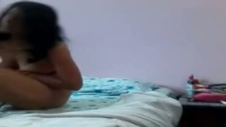 Indian maid gets rough with her son during sex