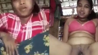 Indian girl from Guwahati bares her intimate area in public