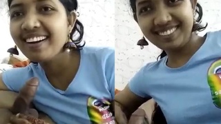 Cute Bengali girl from college rides her man's hard cock