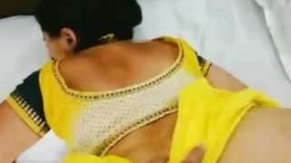 Desi aunt gets doggy style fucked by her lover