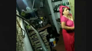 Desi aunty gets changed for her husband's pleasure