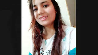 Cute Indian girl's first video in HD