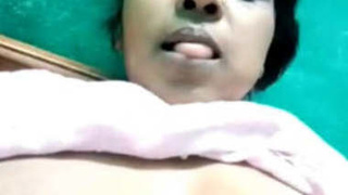 Older woman gets turned on and pleasures herself