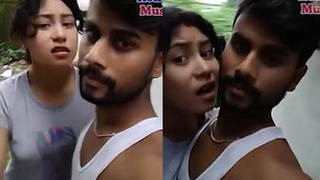 Indian girlfriend in the mood for porn, but boyfriend is too possessive