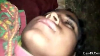 Indian desi mom wakes up to a cameraman's hands all over her body