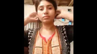 Pakistani wife updates her followers with a steamy video