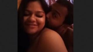 Loudmoaning Bhabi takes on big boobs and anal in HD video