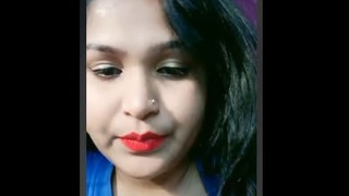 Bengali Indian girl Simran Singh in a Tango special video