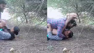 Dehati's outdoor adventure ends up in a wild sex video