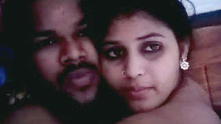 Horny Indian babe takes a ride on her partner's cock