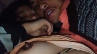Gio sex video features Indian lover biting nipples during foreplay