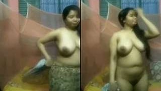 Watch as a shy girl from a village bares it all on camera