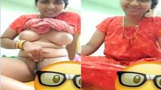 Busty Bhabhi flaunts her assets in a video call