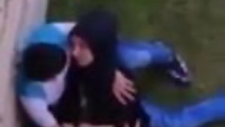 Hijab-clad couple shares passionate lovemaking experience in Masri