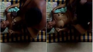Telugu babe's big boobs and hardcore sex with her husband