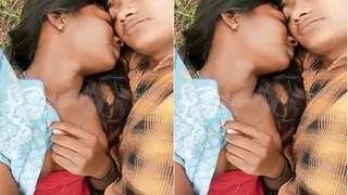 Desi lover's passionate romance in the bedroom