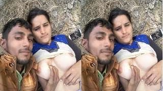 Indian girl gets naughty with black lover in steamy video