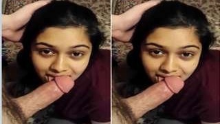 Watch a beautiful girl from HPI perform a blowjob in this video