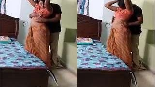 Desi bhabhi and dewar in a steamy video