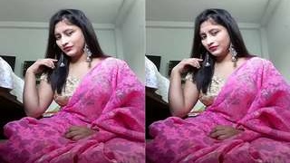 Part 4 of Indian girl's video call features her showing off her body