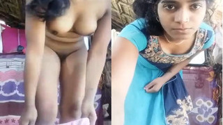 Amateur Desi girl shows off her boobs and pussy in exclusive village porn