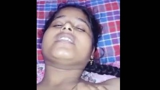 A hot Desi bhabi gets fucked by a guy with a sexy face