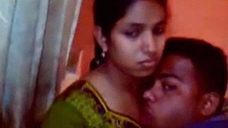 Desi couple's steamy phone sex session on sex tube