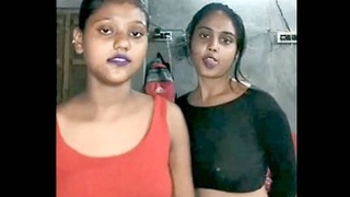 Tango Girls' premium lesbian video with desi teens