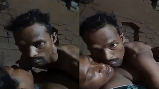 Exclusive video of a Desi couple's romantic and passionate sex in a village