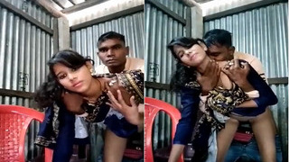 Exclusive video of Desi couple having sex in a village