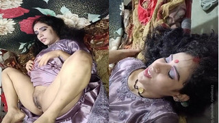 Experience the ultimate pleasure with Desi Bhabhi's exclusive anal and blowjob video