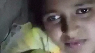 Desi girl's big boobs and pussy get banged