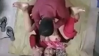 Hidden camera captures Desi couple's steamy sex in honey trap
