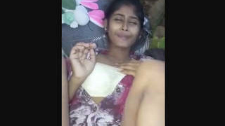 Indian couple gets wild in the woods