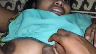 Bangla girl with big breasts has sex in a village setting