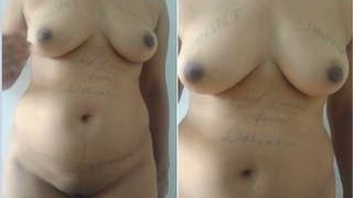 Exclusive video of a hot Indian girl flaunting her body