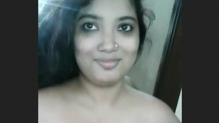 Natural beauty in a steamy video