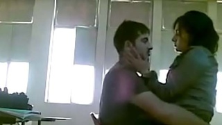 College girl gets intimate with a madam in a video