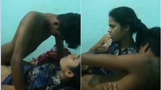 Beautiful Sri Lankan girl indulges in solo play and intercourse