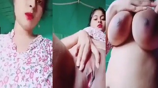 Bangladeshi office girl with massive breasts gets fucked on camera