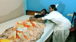 Hot nurse takes on the doctor in hospital sex video