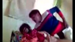 Older couple has passionate sex in their backyard