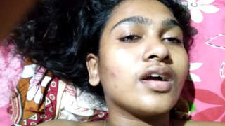 Indian college girl Sasha experiences painful sex