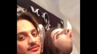 Couple indulges in steamy hotel room sex in blue movie