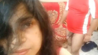 Desi couple in their 40s enjoys passionate sex on the couch and bed