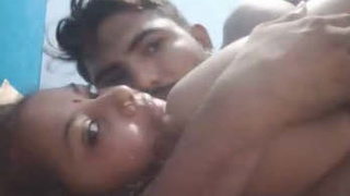 Newlywed Bhabhi's ass gets some attention from lover