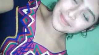 Real-time viewing of a gorgeous girl's intimate moments