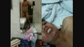 Desi babe moans loudly during intense sex