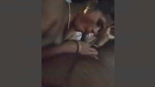 Tamil wife gives oral and gets fucked in HD video