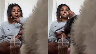 Exclusive video of cute girl's boobs being grabbed